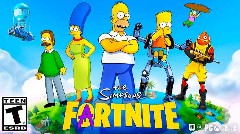 Fortnite: Живое событие с Симпсонами стартует завтра