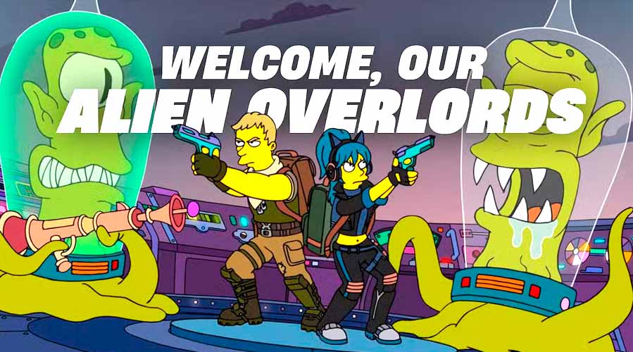 Игроки Fortnite ругают баги ивента Симпсонов