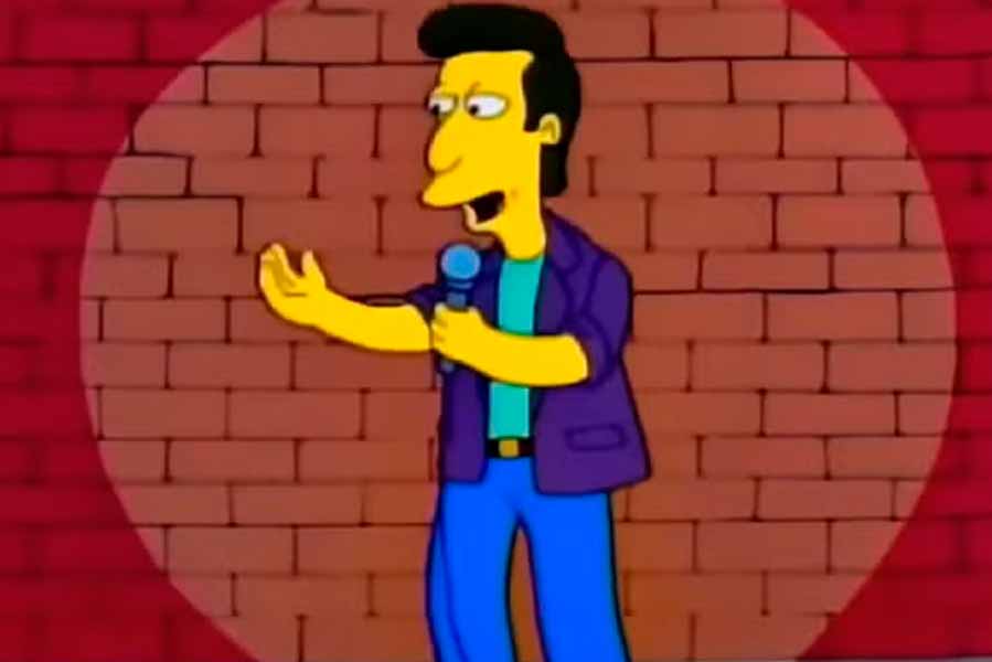 Симпсоны спародировали легендарного комика во второй раз через 35 лет Симпсоны спародировали легендарного комика во второй раз через 35 лет