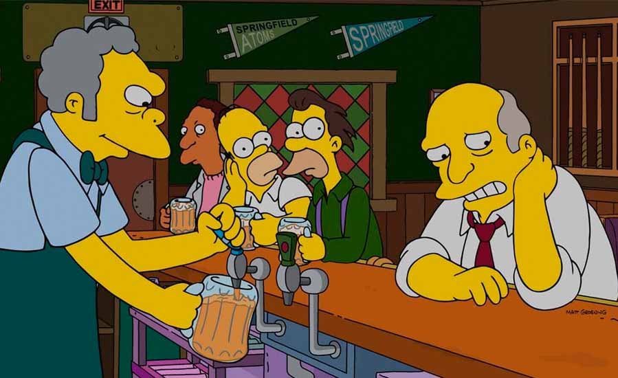 Чехлы из новой серии Симпсонов — уже в школах